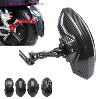 Toplanswatchstore Xe Máy Chắn Bùn Kết Cấu Sợi Carbon Chắn Bùn Xe Điện Chắn Bùn Đa Năng Sợi Carbon VN