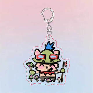 League of Legends Animation Game Peripheral Toy Funny Acrylic Pendants Keychain Garnish Accesso