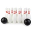 Trò chơi bowling NEWIDEA, Bộ đồ chơi bowling màu trắng vui nhộn, Đồ chơi bowling bằng nhựa cho trẻ em Bóng trong nhà