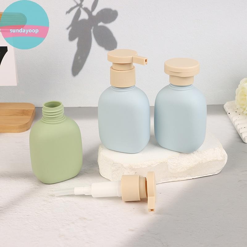 Sund Chai Đổ Lại Nắp Lật Nhựa Rỗng Nước Rửa Tay Dầu Gội Chai Kem Mỹ Phẩm Lọ Du Lịch Essentials VN