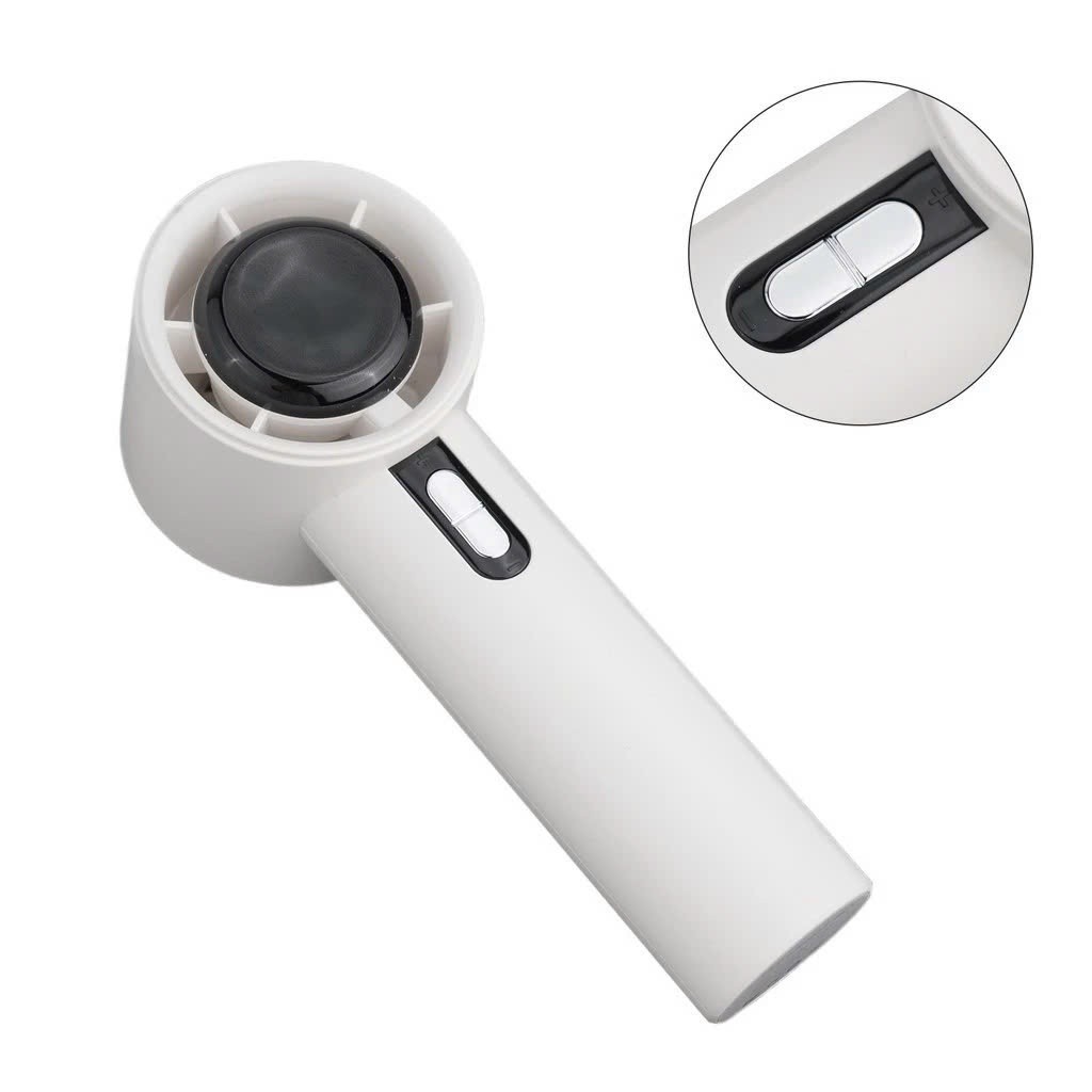 Quạt Cầm Tay Turbo Tốc Độ Gió Cực Mạnh, Làm Mát Nhanh Dùng Lên Đến 8H