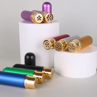 Máy hít hương liệu MODAHOME, Máy hít mũi nhôm màu 5ml, Ống rỗng thay thế chất lượng cao cho tinh dầu