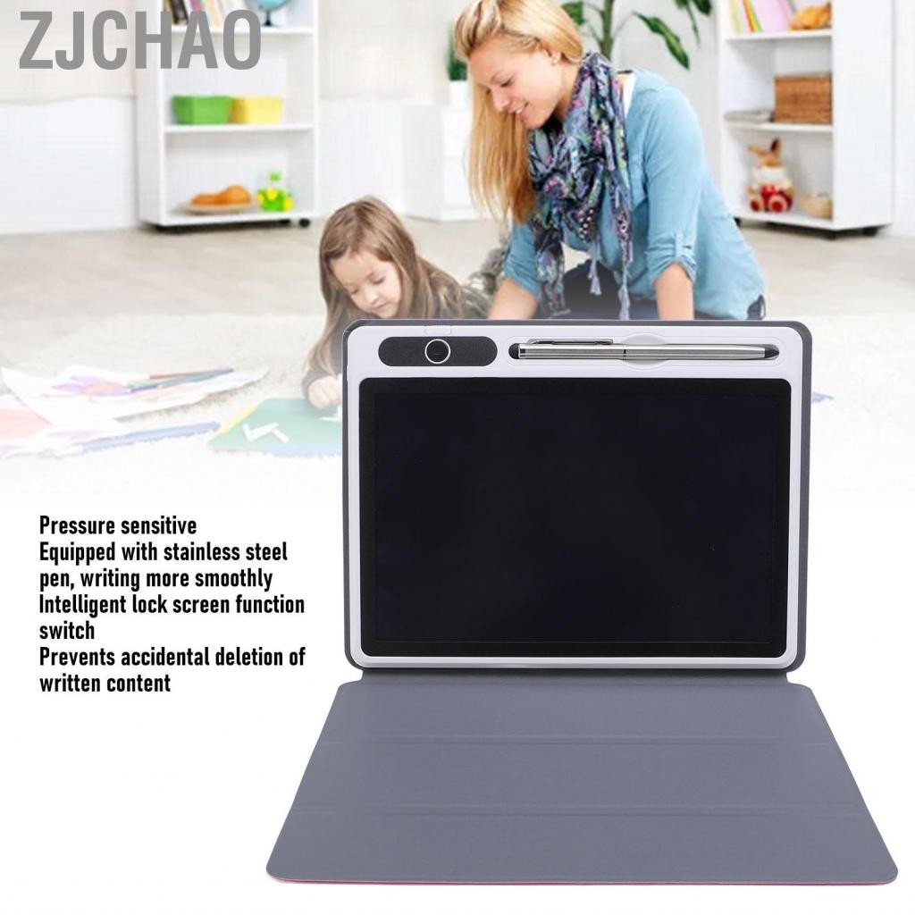 Zjchao Bảng viết LCD Máy tính bảng Pin 120mAh Bảng điện tử để ghi chú hàng ngày