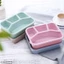 Hộp cơm trưa phong cách GAVESTO Japese, Ngăn chống rò rỉ nhiều màu Bento, Lò vi sóng di động bằng nhựa Hộp đựng thực phẩm 4 lưới Unisex