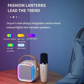 LOA karaoke Arirang Bluetooth Hát Karaoke Không Dây K12 KYNIO Tặng Kèm 2 Mic tiktok Thay đổi giọng