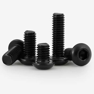 ((LXY) Vit /Ốc Vít  pake đầu tròn inox 304 Đen /Bulong  Đầu Tròn M2 / M2.5 / M3 / M4 / M5 / M6 / M8 * L: 3-60mm (RM-VN-1)