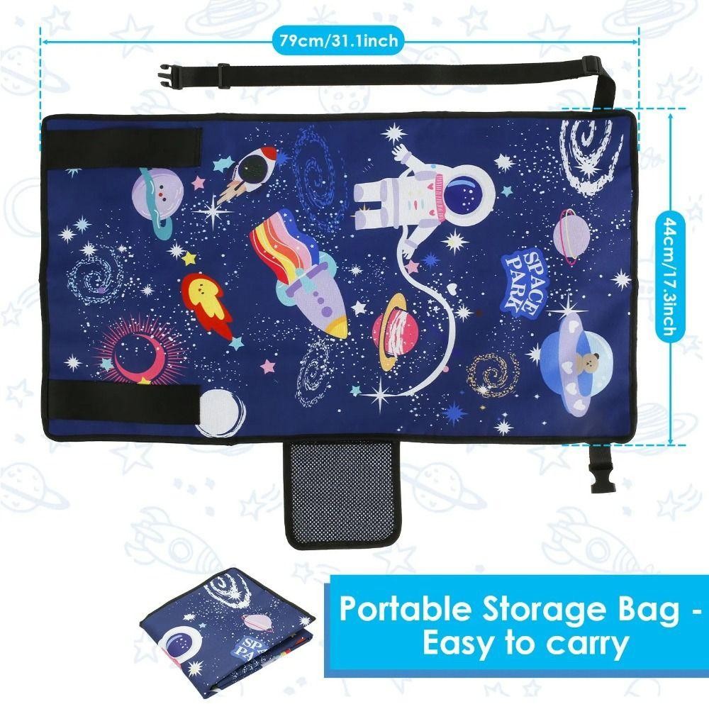 Giường Bàn Đạp Bé HOBBYIN, Giường Máy Bay Hoạt Hình Dễ Thương, Du Lịch Trẻ Em Di Động Chân Còn Lại Trẻ Em
