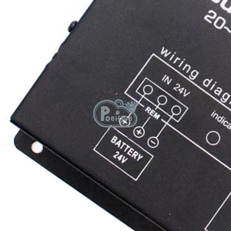 Bộ Chuyển Đổi Điện Ô Tô 100A DC 24V Sang 12V Bộ Chuyển Đổi Điện Có Điều Khiển Nhiệt Độ Cho Xe Golf Câu Lạc Bộ Xe Tải Xe Buýt