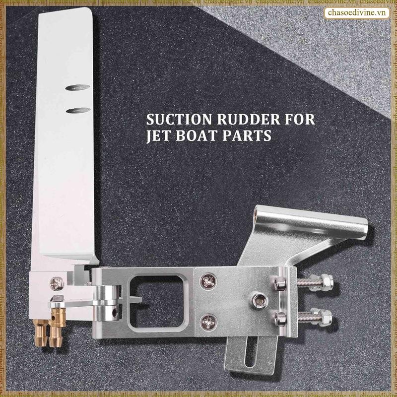 [K O G X] 1 Chiếc Bánh Lái Hút Nước Nhôm Hút Có Đuôi 4Mm Trục Chân Đế Cho CAT RC Jet Thuyền Phần
