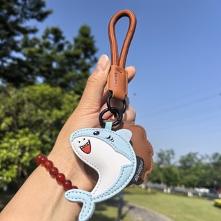 Sáng Tạo Dễ Thương Sư Tử Cá Mập Da Vua Chuqin Mặt Dây Chuyền Thú Cưng Dễ Thương Móc Khóa Shatou 6.24
