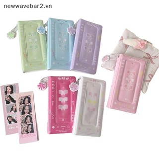 [Mới] Nhiều Màu Khung Gian Hàng Ảnh Album Cho Album Dải Ảnh 2x6 Inch 20 Trang 40 Ảnh.