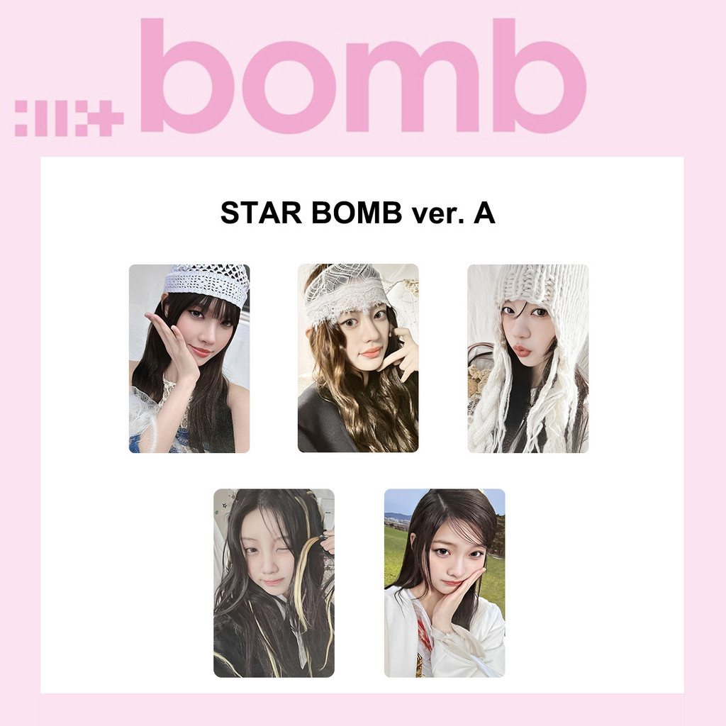 ILLIT Bomb GLLIT THÀNH VIÊN Thẻ Lomo LIGHT STICK Acrylic Móc Khóa