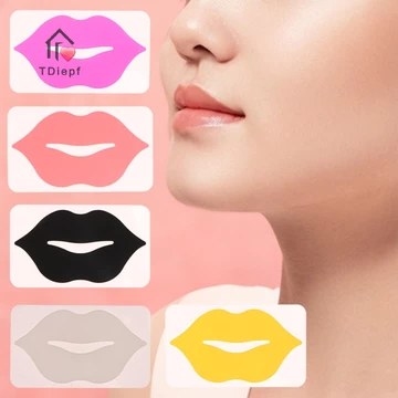 [TDiepf] 1 Chiếc Mặt nạ môi silicon Dưỡng ẩm Làm săn chắc môi Nuôi dưỡng môi Làm đẹp Chăm sóc môi Kem dưỡng ẩm Labial Miếng dán môi Miếng dán chăm sóc da MỚI