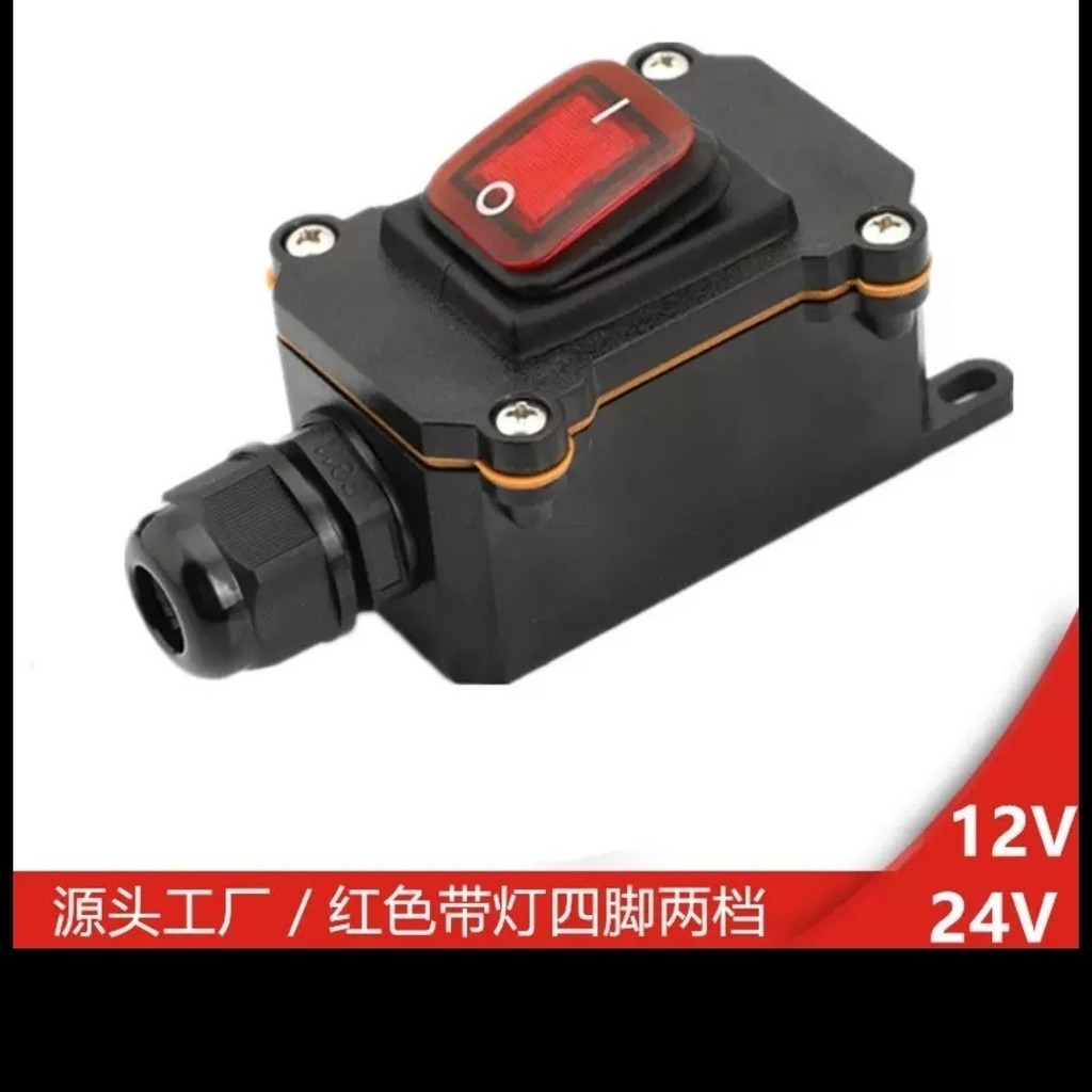 Xe Máy Pin Tắt Công Tắc 12 Điện Phun Đôi Xi Lanh Làm Mát Bằng Nước Chống Thấm Nước 12V Bơm Dầu Chống Thấm Nước Công Tắc XNBX