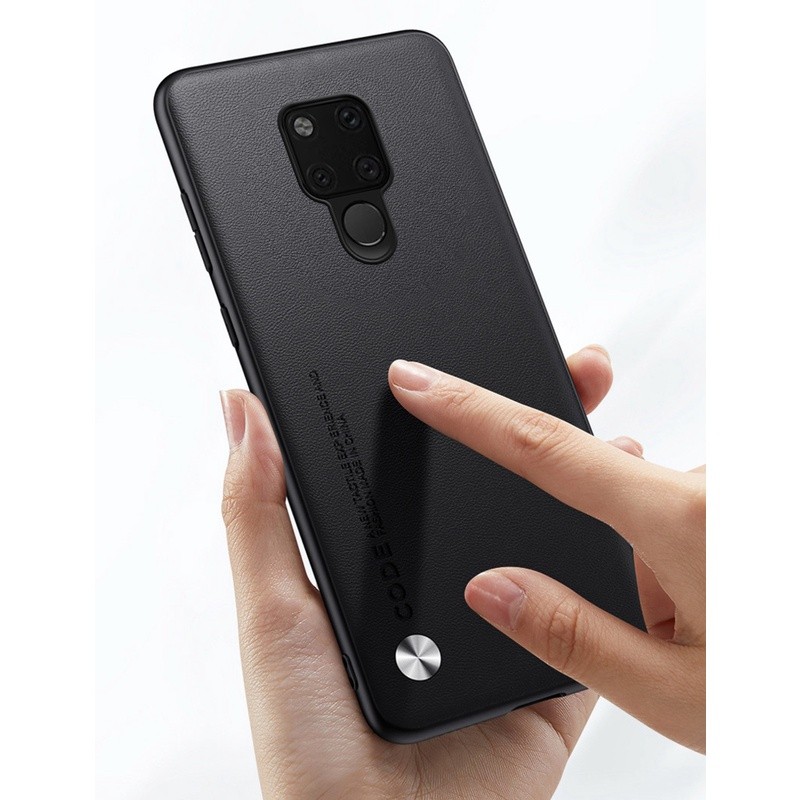Ốp Da Cho Huawei Mate 20 / 20 X / 20 Pro / 10 / 10 Pro Vỏ PU Mờ Sang Trọng Chống Sốc