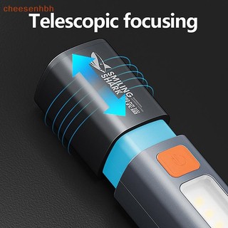 Đèn pin LED Cheehbh XP Đèn pin siêu sáng có móc cắm trại Đèn LED sạc di động Đèn lồng cắm trại VN