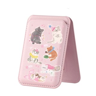 Anime Phong Cách Mèo Họa Tiết Ví Cho iPhone 16 15 14 13 12 pro Max 16Plus Thẻ Điện Thoại Cho Ốp Lưng Bỏ Túi Bao