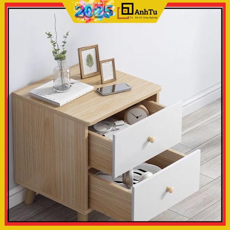Tủ đầu giường 2 ngăn kéo