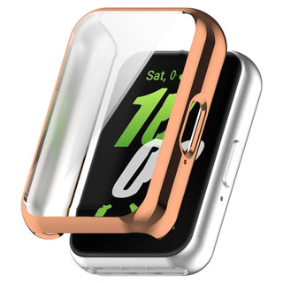 Dành Cho Samsung Galaxy Fit 3 SM-R390 Ốp Lưng Bảo Vệ Màn Hình Mạ Dây Silicon