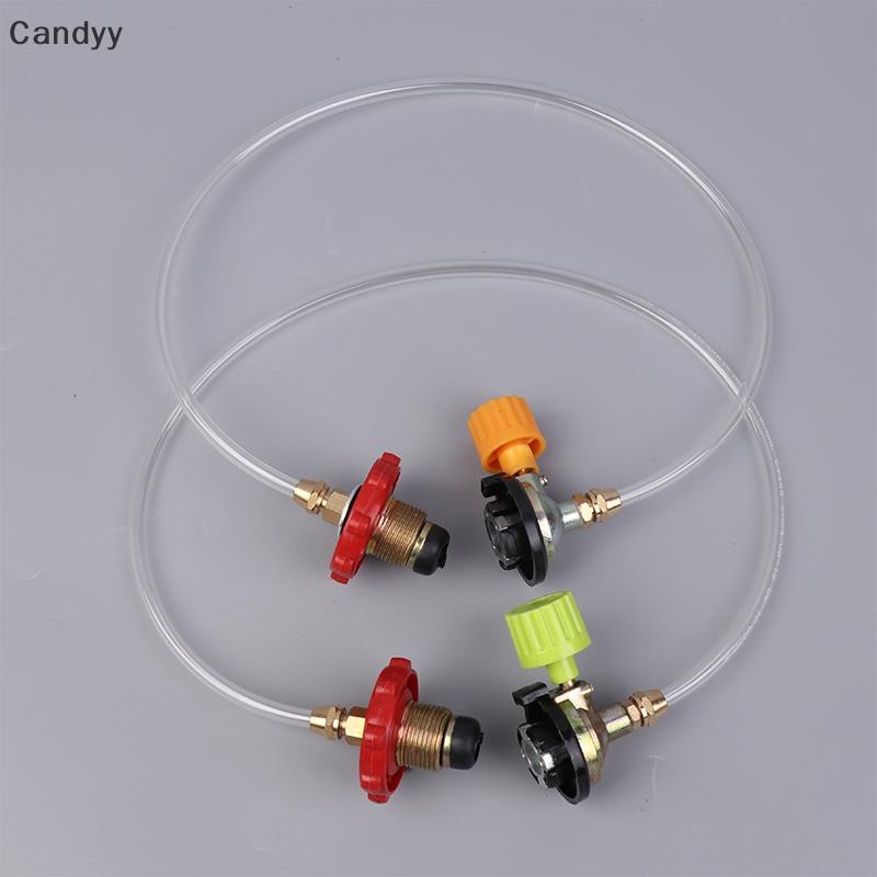 Ndy Cắm Trại Bếp Gas Nạp Lại Bộ Chuyển Đổi Ngoài Trời Cassette Gas Bình Đổ Van Bình Gas Lò Lạm Phát Van Phụ Kiện N