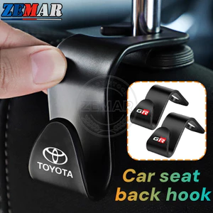 1 / 2 Chiếc Toyota Ghế Ô Tô Móc Treo Xe Móc Tựa Đầu Ghế Sau Móc Treo Phụ Kiện Xe Hơi Cho Xe Toyota Agya Raize Calya Avanza Veloz Rush Kijang Innova Yaris Corolla Cross bZ4X RAV4 Vios