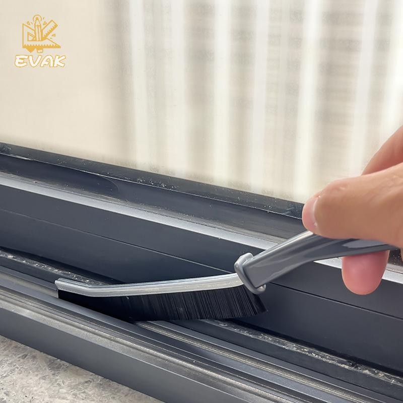 Alittlesetrtu Bàn Chải Vệ Sinh Ngói Nhà Bếp Làm Sạch Góc Chết Đa Năng Khe Cắm Cửa Sổ Bàn Chải Bụi Lông Cứng Bàn Chải Làm Sạch VN