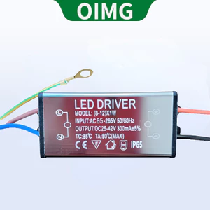 Trình điều khiển cách ly chống nước ngoài trời OIMG HOME, Thích hợp cho đèn, 1-3W, 3-5W, 4-7W, 8-12W, 12-18W, 18-24W, 24-36W, 300mA,