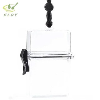 [ELOY] Hộp lưu trữ trong suốt 3 Inch Hộp đựng thẻ Photocard có dây chống nước Hộp đựng thẻ vuông ngoài trời Hộp chống bụi Hộp lưu trữ ảnh VN