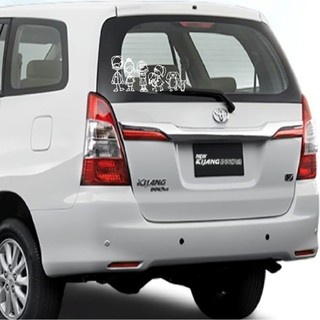 Tem dán xe farmily, sticker, logo dán kính phía sau xe gia đình, decal dán sườn xe, vợ chồng con cái độc đáo nhiều mẫu.