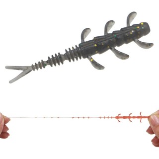 Bộ 10 Chiếc Mồi Soft Swimbait Mini Wobbler 4cm 0.35g Dành Cho Câu Cá