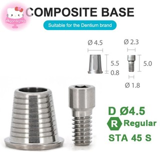 Moonlights Phòng thí nghiệm y tế Đa năng Dentiumposite Base Phụ kiện chăm sóc răng miệng Thanh chuyển dùng một lần Vít niêm phong EN