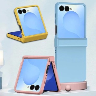 Skin Feel Hard PC Matte Phone Case cho Samsung Galaxy Z Flip 7 Z Flip 6 Z Flip 5 Z Flip 4 Z Flip 3 5G Bản lề Bảo vệ chống sốc Flip7 Flip6