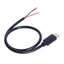 Cáp dây trần GODD USB Type C sang 2Pin 30CM để sạc thiết bị di động Máy tính bảng Tai nghe và loa