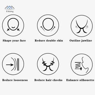 ELBBKG Nữ Chin Cheek Mặt Giảm Béo Băng Nâng Lên Đai V Line Face Shaper Mặt Chống Nhăn Dây Đeo Chăm Sóc Da Dụng Cụ Làm Đẹp Mới