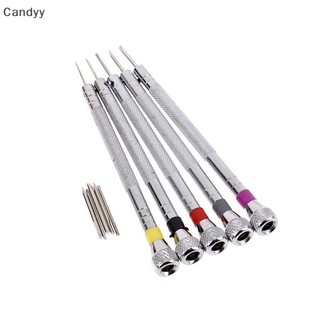Bộ tuốc nơ vít chính xác NDY 5x đồng hồ trang sức thợ đồng hồ sửa chữa 5 đầu dự phòng N