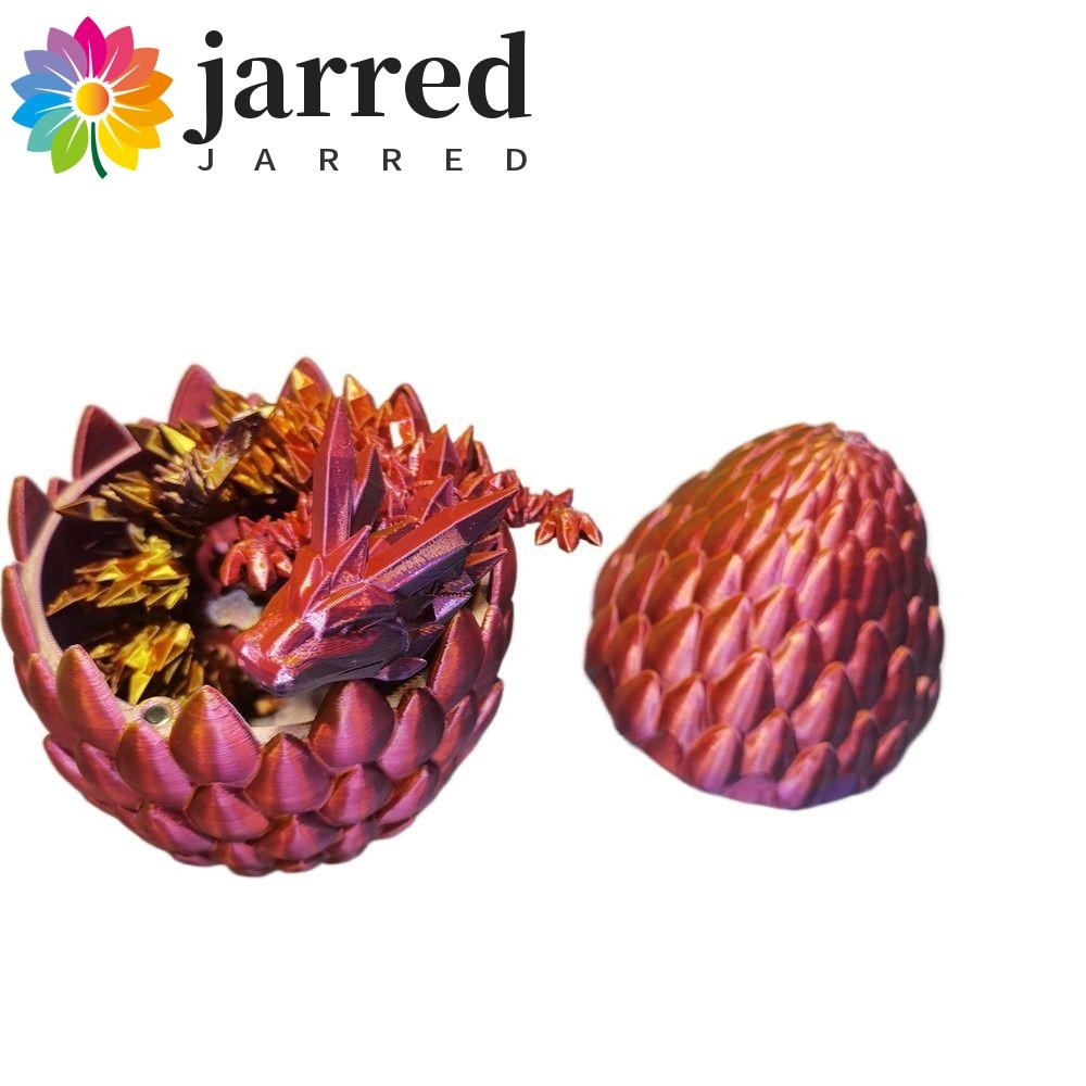 Rồng in 3D JARRED, Đồ chơi rồng khớp nối 3D trứng rồng sáng tạo, Đồ ...