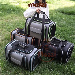 Balo Túi đựng chó mèo viền màu có khoang mở