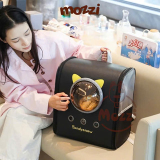 Balo Túi đựng chó mèo Phi hành gia Sandysnow kính vàng - Ba lô