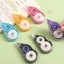 10Pieces 5mm Correction Tape Roller Total 80m for School and Office Supplies