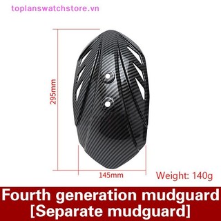 Toplanswatchstore Xe Máy Chắn Bùn Kết Cấu Sợi Carbon Chắn Bùn Xe Điện Chắn Bùn Đa Năng Sợi Carbon VN