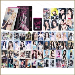 HK1 55 Cái / bộ BABYMONSTER 1ST FULL Album DRIP RAMI Ruka AHYEON thẻ ảnh hai mặt LOMO thẻ KH1