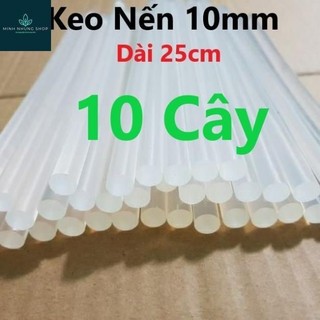 Súng Bắn Keo 10mm Xanh, Súng Bắn Keo Nến 7mm 20W, Hàng Nhật Cao Cấp Chất Lượng Tốt Nhất
