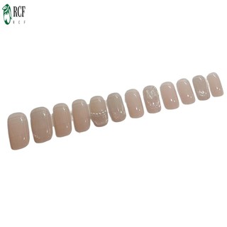 Móng tay giả mắt mèo Gradient bền và không bao giờ chia móng tay giả