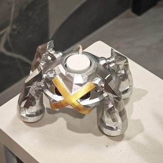 Đế sạc không dây quái vật vàng khổng lồ Pokémon Pokémon Đồng hồ sạc Đế trang trí máy tính để bàn