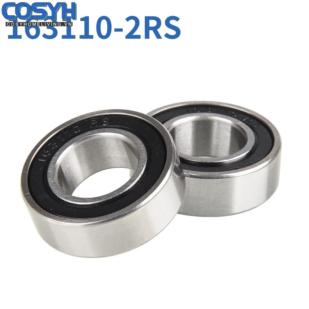 [Cosyh] 2 Vòng bi giá đỡ đáy xe đạp trung tâm xe đạp 163110 2rs (16x31x10mm) Dành cho người khổng lồ