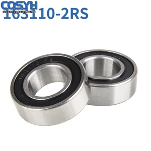 2 Vòng bi giá đỡ đáy xe đạp trung tâm xe đạp 163110 2rs (16x31x10mm) Dành cho người khổng lồ