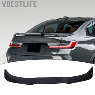 VBESTLIFE Cánh lướt gió phía sau cốp xe khí động học Kiểu dáng thời trang Nắp cánh đuôi được đánh bóng màu đen bóng nhiệt cho 3 4 Series G20 G22