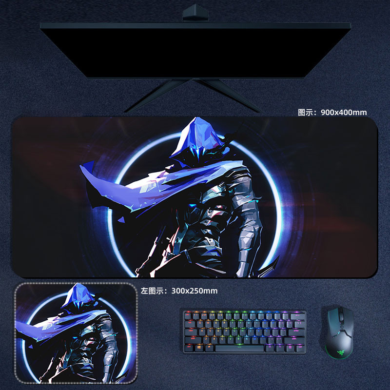 Valorant Miếng Lót Chuột Lớn Phoenix Jett Viper Omen Neon XXL Mousepad Máy Tính Laptop Game Thủ Miếng Lót PC Phụ Kiện Chơi Game Để Bàn Thảm