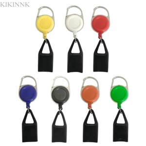 Retractable Lighter Holder Keychain Portable Silicone Lighter Leash Single Clip