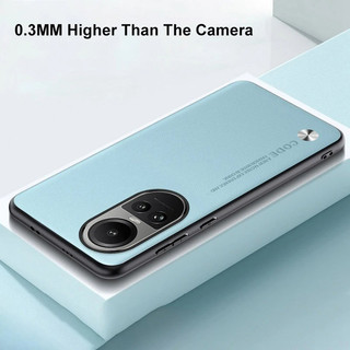 Ốp lưng cho OPPO Reno 10 / Reno 10 Pro 5G Phiên bản toàn cầu Vỏ da PU mờ sang trọng chống sốc